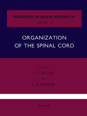 cover image of Organization of the Spinal Cord